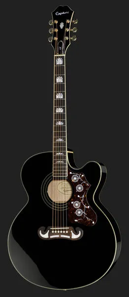 Epiphone J-200 EC Studio BK-Img-33822