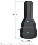 Gator GC-Classic Guitar ABS Case-Img-38809