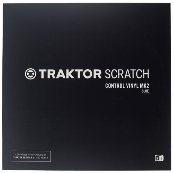 Native Instruments Traktor Scratch Vinyl Blu MkII-Img-55698