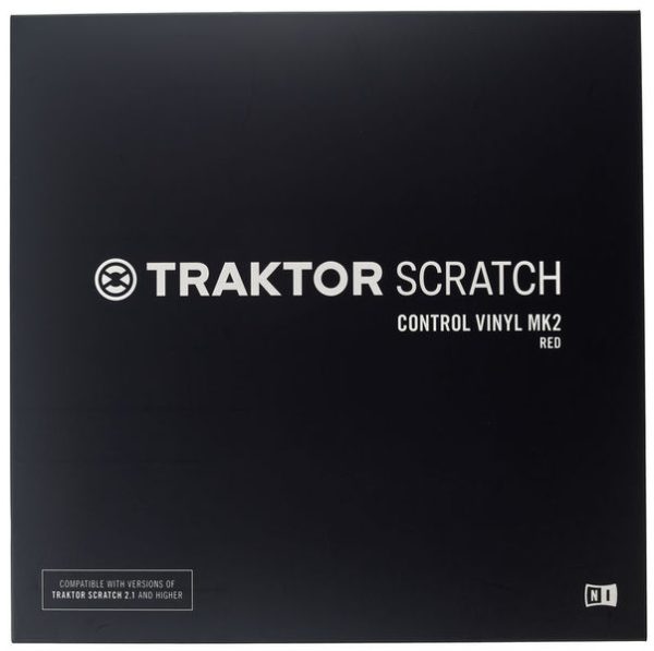 Native Instruments Traktor Scratch Vinyl Red MkII-Img-55893