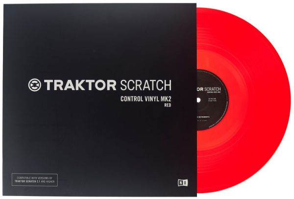 Native Instruments Traktor Scratch Vinyl Red MkII-Img-55895