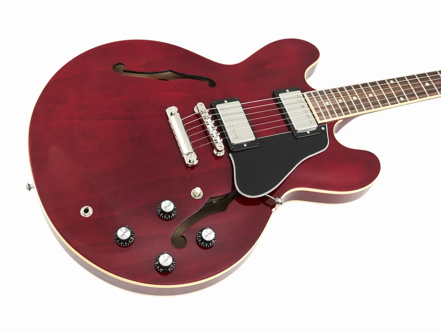 Gibson ES-335 Dot 60s Cherry-Img-162133 Gibson ES-335 Dot 60s Cherry-Img-162133