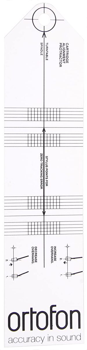 Ortofon Cartridge Alignment Protractor-Img-164505