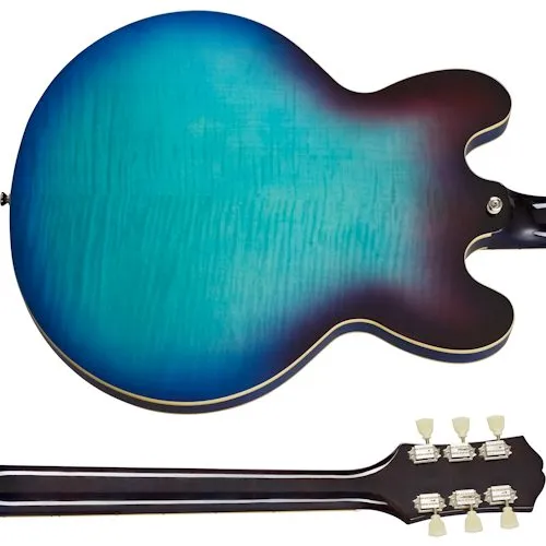 Epiphone ES-335 Figured Blueberry Burst-Img-166242