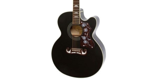 Epiphone J-200 EC Studio BK-Img-166298