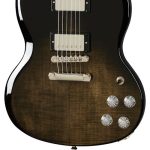 Epiphone SG Modern Figured Trans Black-Img-167088