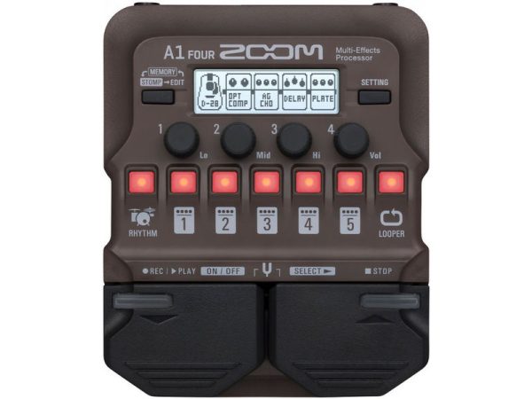 Zoom A1 Four Acoustic FX Pedal-Img-167545