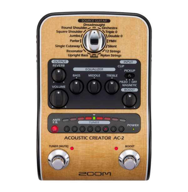 Zoom AC-2 Acoustic Guitar FX-Img-167554