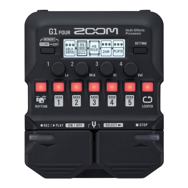 Zoom G1 Four Multi-Effect-Pedal-Img-167634