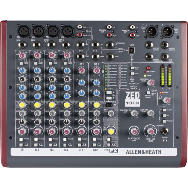 Allen & Heath ZED-10FX - Imagen 3