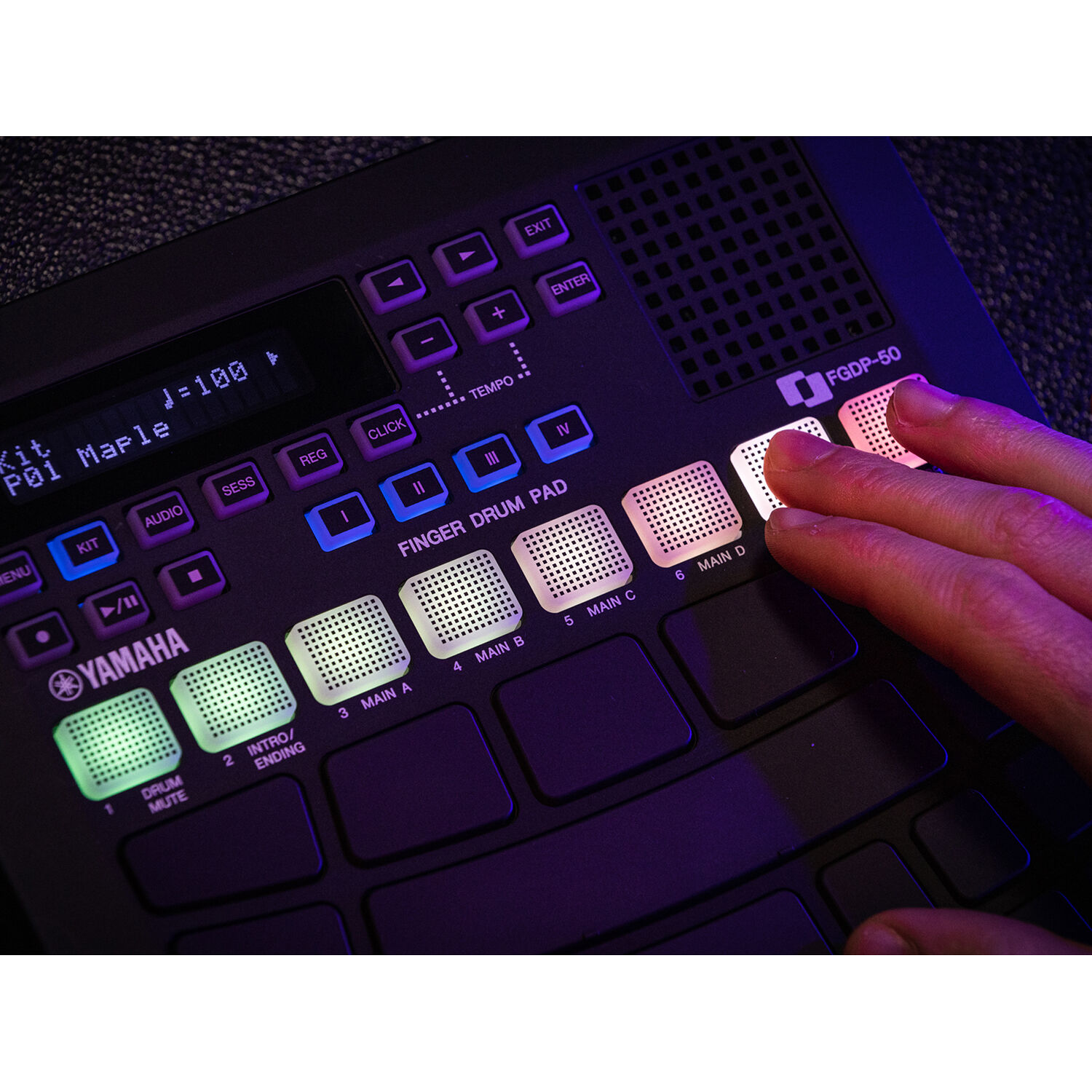 1693885617_IMG_2070323.jpg Yamaha FGDP-50 Finger Drum Pad - Imagen 7