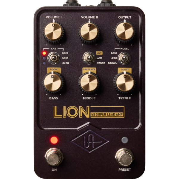 Universal Audio UAFX Lion 68 Super Lead Amp - Imagen 1