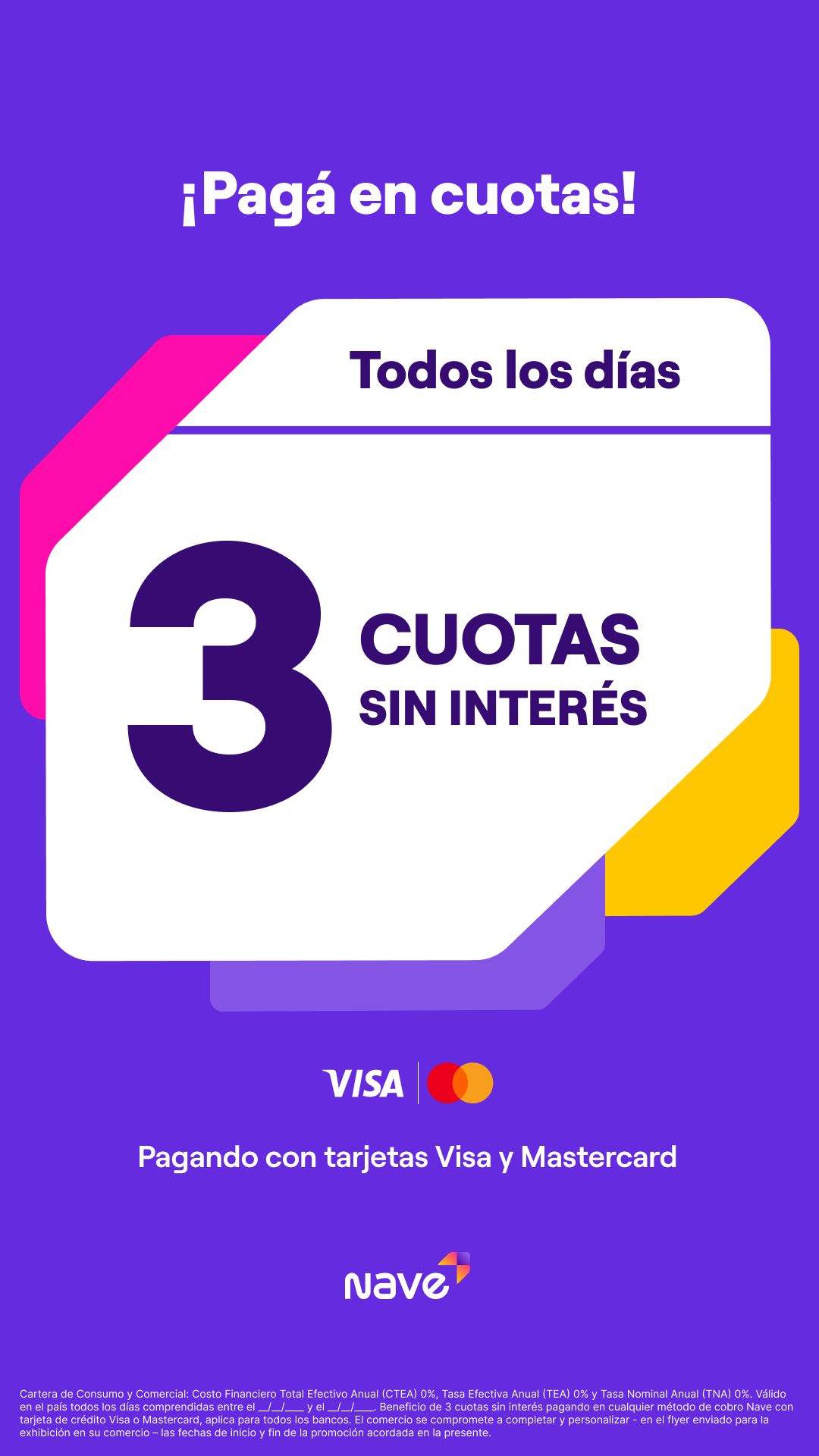 3 Cuotas sin interes todos los bancos