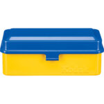 Estuche para películas Kodak Steel de 120/135 mm (tapa azul/cuerpo amarillo) - Imagen 2