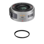 Panasonic LUMIX G X Vario PZ 14-42mm f/3.5-5.6 Potencia O.I.S. Lente con kit de filtro (plateado) - Imagen 2