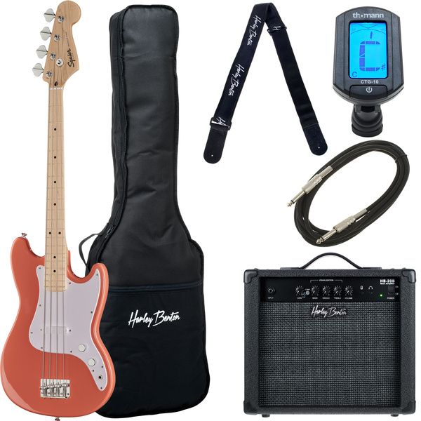 00b65f6a9ab28edfe83eb4600c158ba8.jpg Squier Sonic Bronco Tahitian C Bundle - Imagen 1