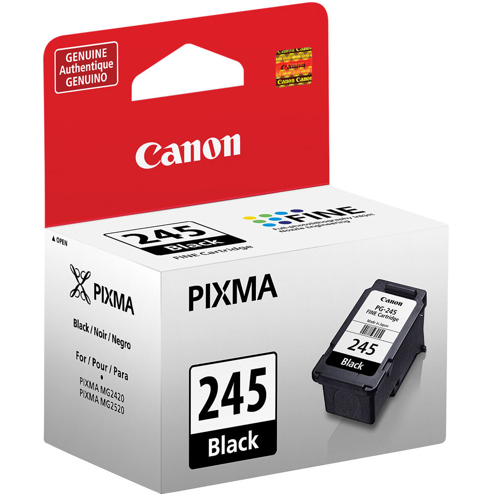 00cba296fd1520b5061f61837e205ab0.jpg Cartucho de tinta negra Canon PG-245 - Imagen 1