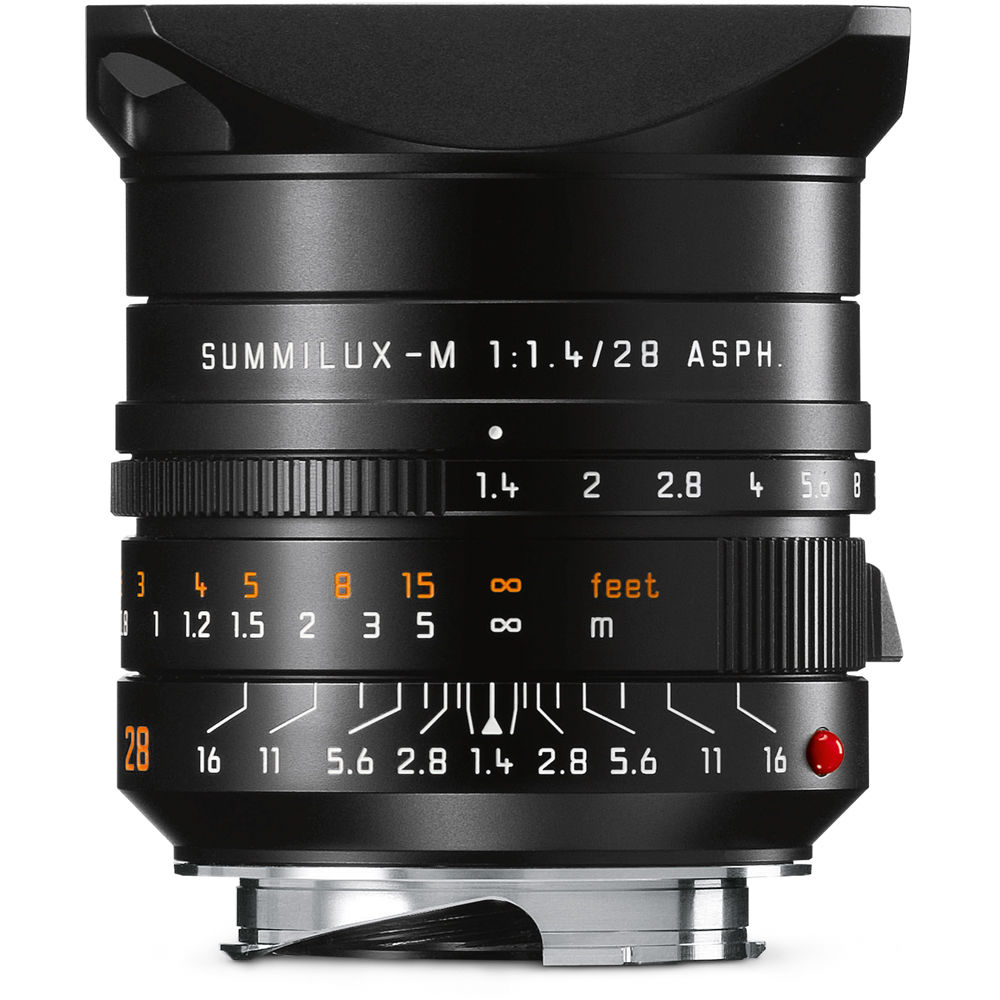 014f1a7ab1a0cfc7e53c65a0f5d4daba.jpg Leica Summilux-M 28mm f/1.4 ASPH. Lente (Leica M, negro) - Imagen 1