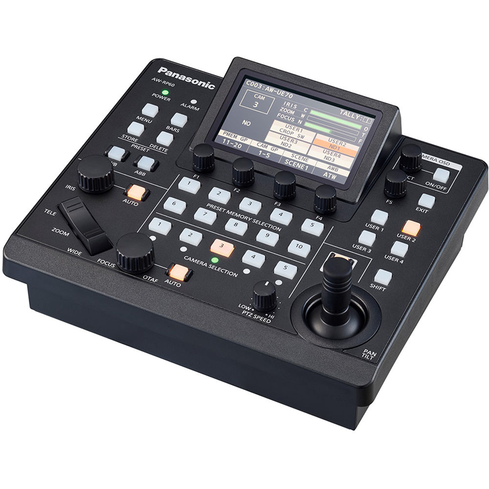 016bce4cf15ad1cb500287e13ba820c7.jpg Controlador de cámara remota Panasonic AW-RP60 - Imagen 1