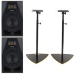 ADAM Audio A7V Stand Bundle