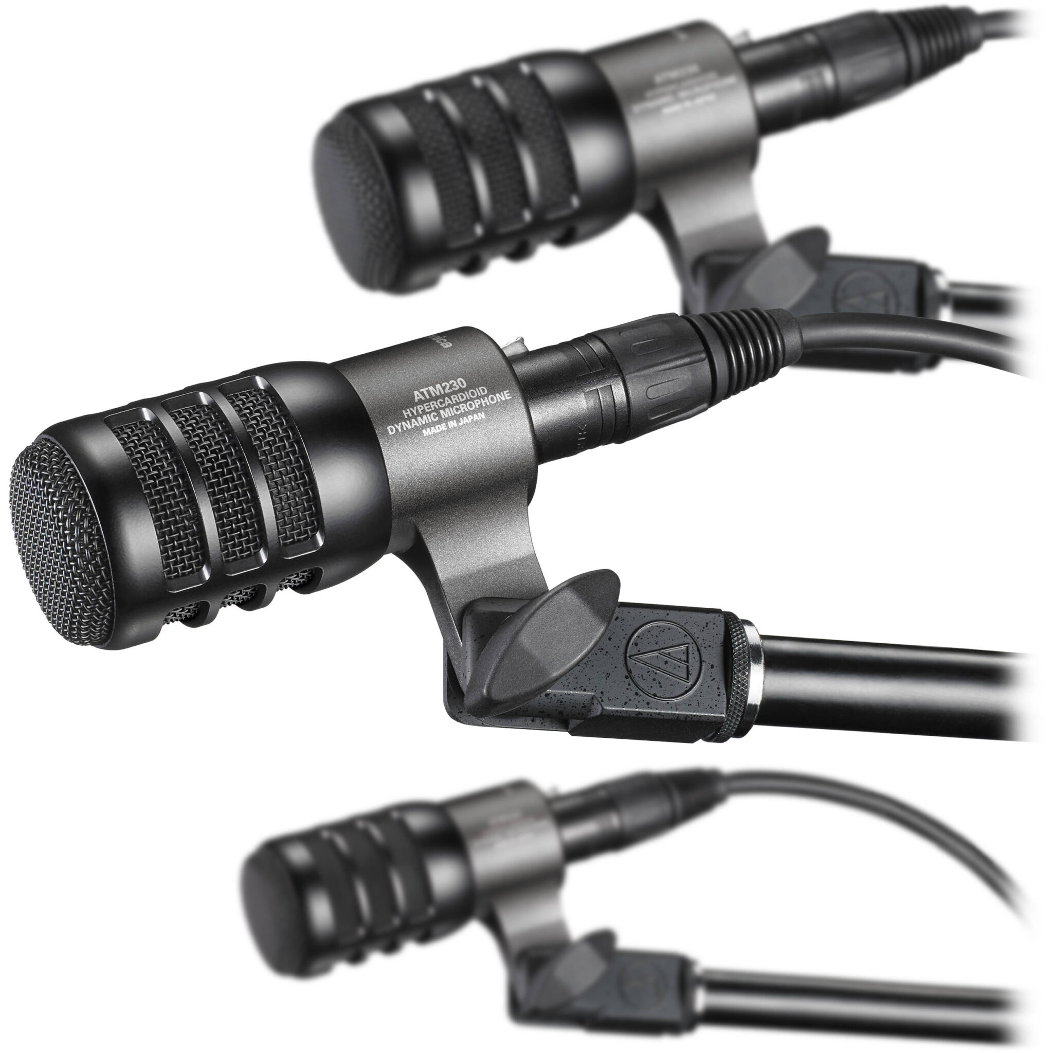 01b98c4340308dfe2c872a0f194815e1.jpg Audio-Technica ATM230PK Micrófono dinámico hipercardioide para instrumentos (paquete de 3) - Imagen 1