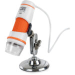 Microscopio digital portátil Celestron 44302-C Deluxe (gris)