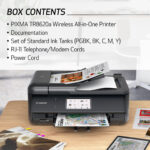 Canon PIXMA TR8620a Wireless Home Office All-in-One Printer with Four CLI-281 XL Color Ink Tanks Kit - Imagen 8