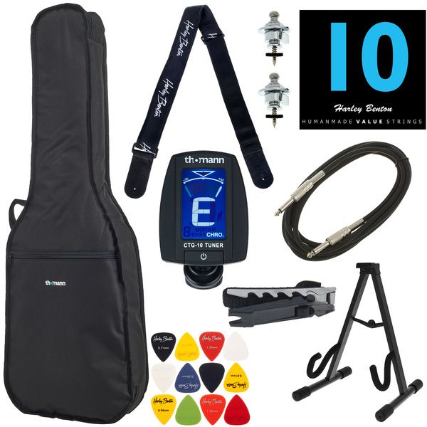 02b67319dcd5b1ed3584d660796695c6.jpg Harley Benton Accessory E-Guitar Pack - Imagen 1