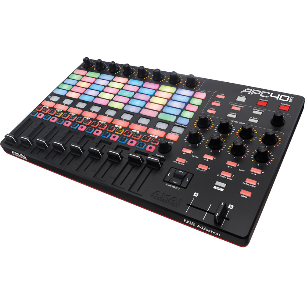02eb0bcf5f55b643be23665cb39b9c5a-2.jpg Kit Akai Professional APC40 mkII con sintetizador analógico Korg Monologue y accesorios - Imagen 1