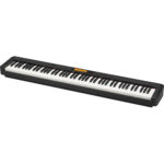 Casio CDP-S360 Kit de piano digital portátil de cuerpo delgado de 88 teclas con soporte de madera de 3 pedales y banco (negro) - Imagen 3