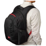 Mochila para portátil Case Logic de 16" (negra con correas rojas) - Imagen 5