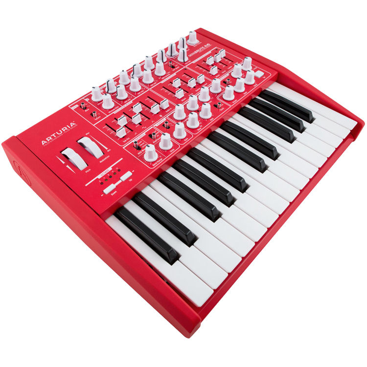 0460fdf8fd3a9174c1da274f5385b751.jpg Sintetizador analógico Arturia MiniBrute Red Special Edition Full-Blast - Imagen 1