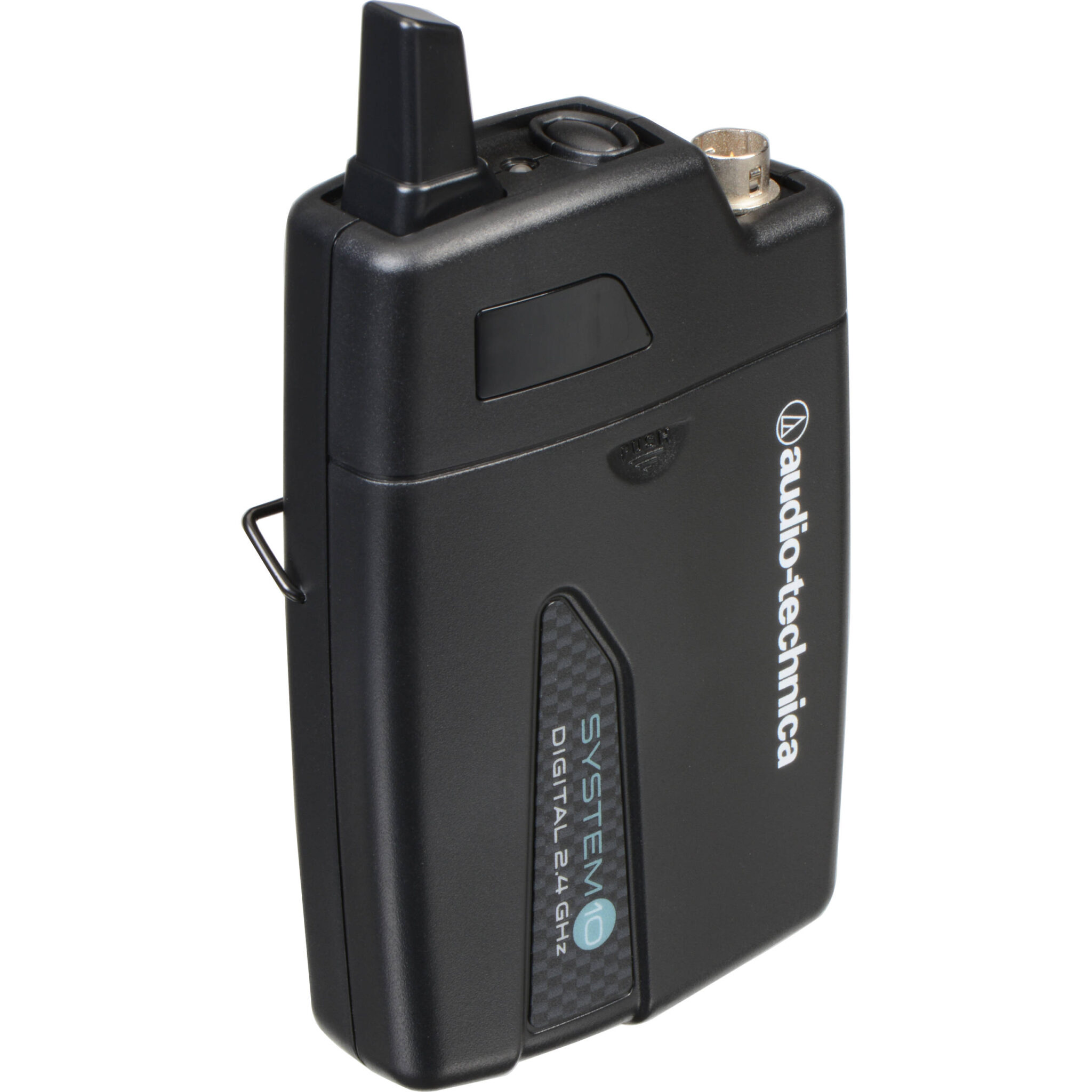 05501a0eb000ffe8d592e32f995c0001.jpg Audio-Technica ATW-T1001 Transmisor de petaca inalámbrico digital System 10 (2,4 GHz) - Imagen 1