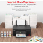 Canon PIXMA G3270 MegaTank All-in-One Wireless Inkjet Color Printer (Black) - Imagen 3