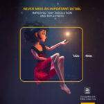 Proyector LED de cine en casa Kodak Flik X7 HD - Imagen 4