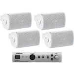 Bose Professional AudioPack Pro S4 Sistema de audio de montaje en superficie (blanco)