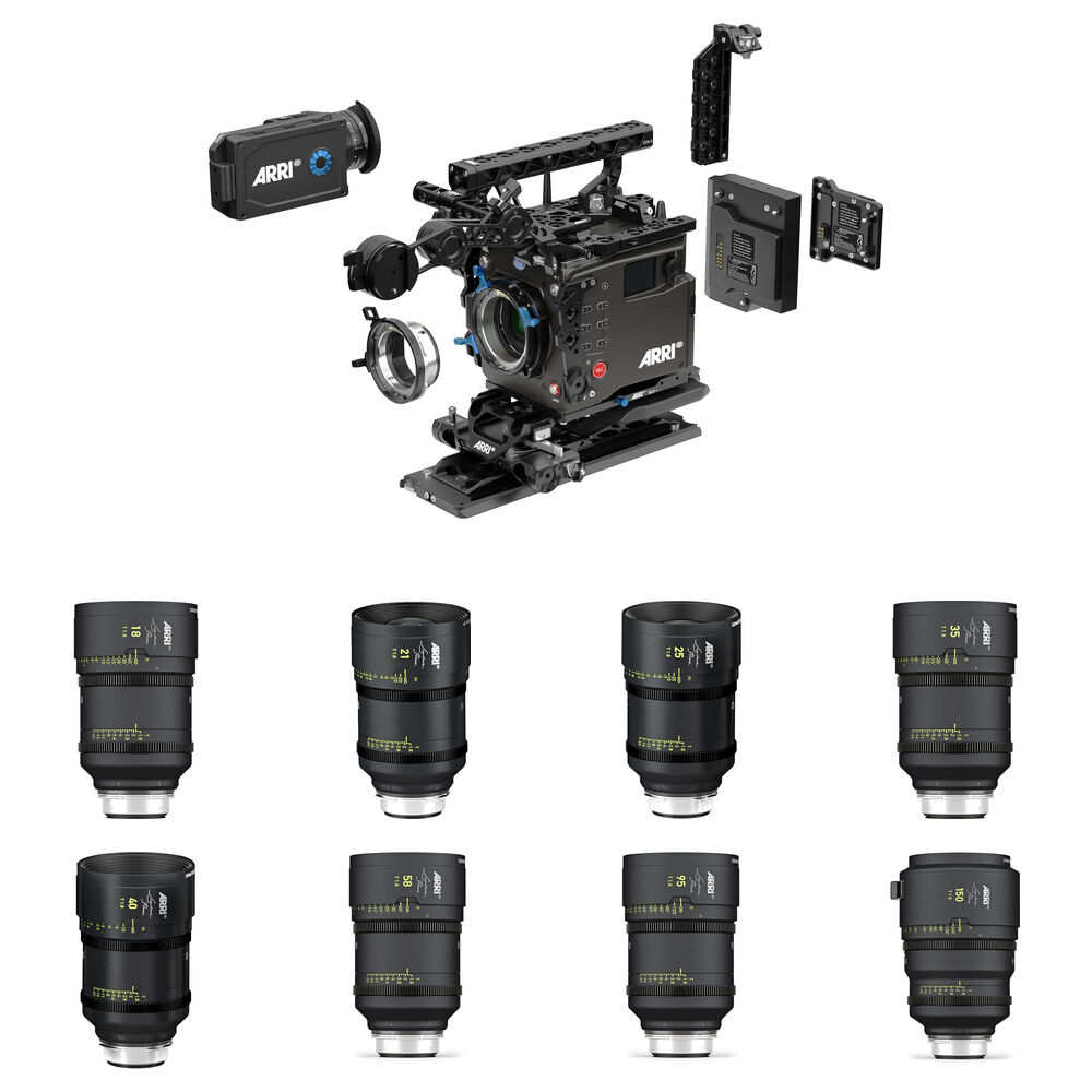 062b97766f4af0d61973f72f36f49b65.jpg ARRI 8 x Signature Primes & ALEXA 35 Production Set (Feet, 19mm Studio) - Imagen 1