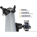 Celestron StarSense Explorer DX 130AZ f/5 AZ Telescopio reflector y kit de filtro solar EclipSmart - Imagen 8