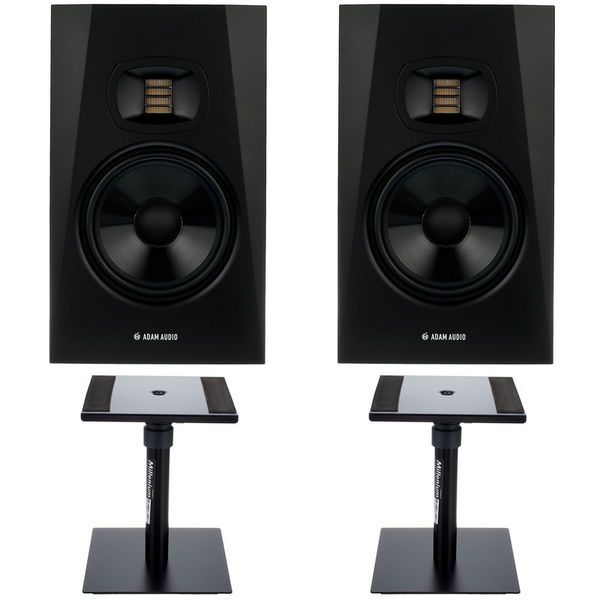 06e10f9557a7f781482219ea70739e8c.jpg ADAM Audio T7V Desktop Stand Bundle - Imagen 1