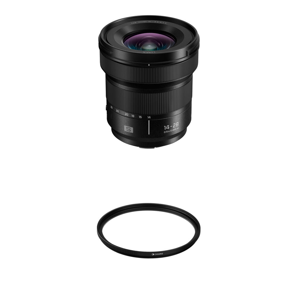 06fb9b44220e2b73f94b47261bcce782.jpg Lente MACRO Panasonic LUMIX 14-28 mm f/4-5.6 con kit de filtro UV - Imagen 1