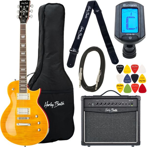 07aa4040ac392d53d5f702b808229e45.jpg Harley Benton SC-Custom III Lemon Fla Set - Imagen 1