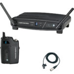 Audio-Technica ATW-1101/L System 10 Sistema de micrófono Omni Lavalier inalámbrico digital (2,4 GHz)