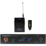 Audix AP61 L10 R61 Receptor True Diversity monocanal con transmisor Bodypack y micrófono Lavalier ADX10 (522 a 586 MHz)