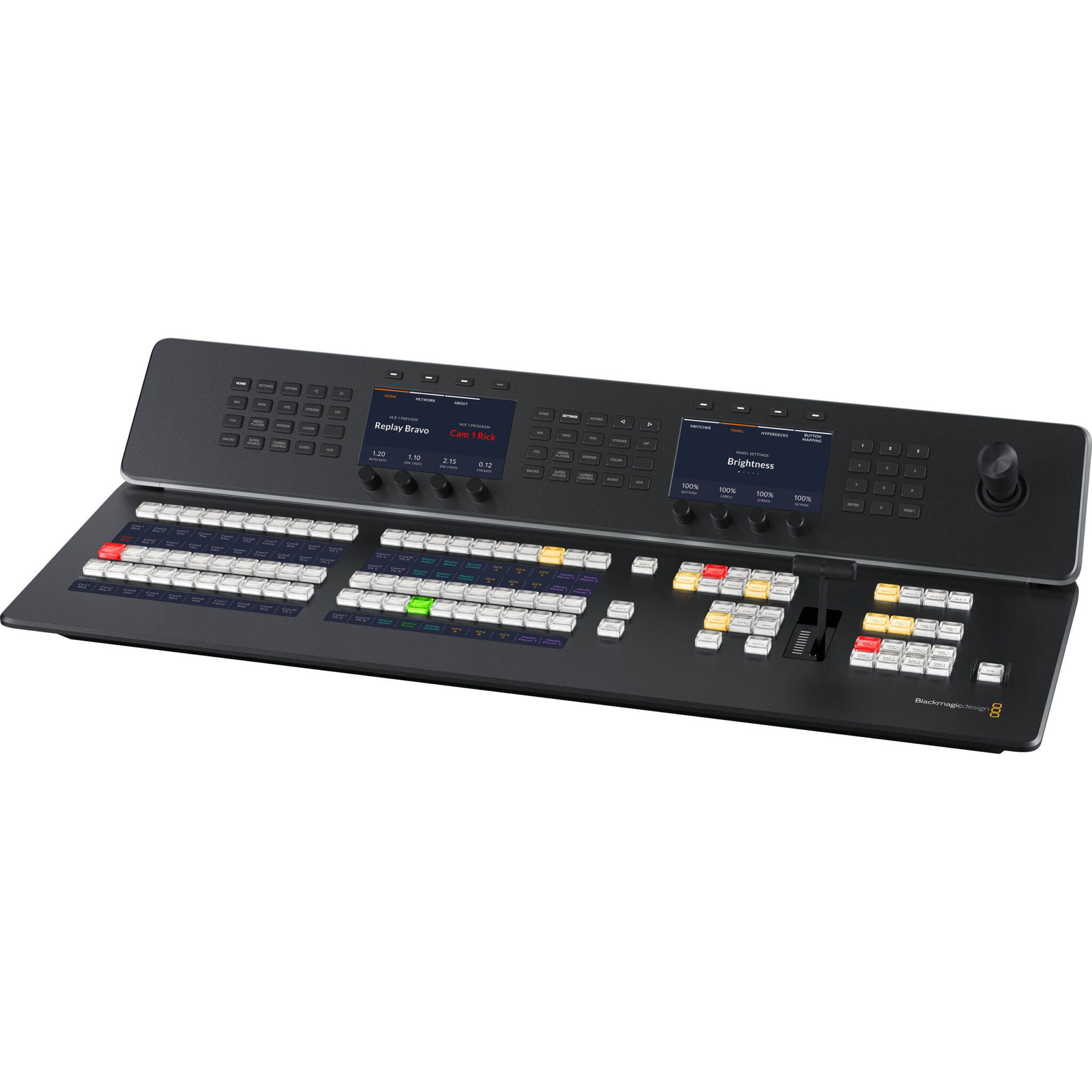 097d22decf7ee362601eb69db2388550.jpg Blackmagic Design ATEM 1 M/E Panel Avanzado 20 - Imagen 1