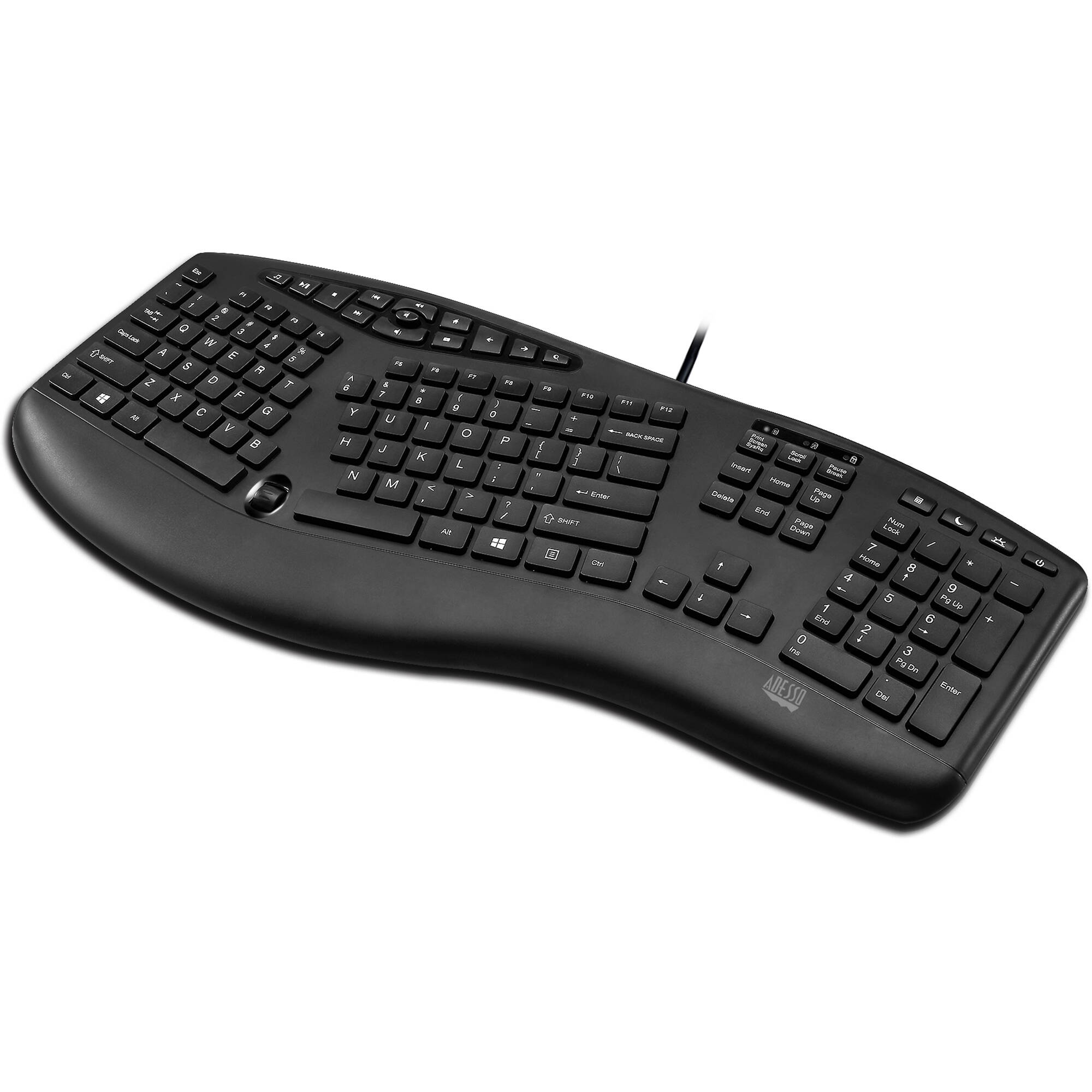 09af830cc1119131a85094590d93249d.jpg Teclado de escritorio ergonómico Adesso TruForm - Imagen 1