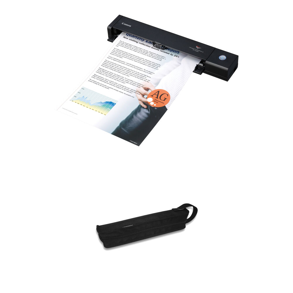 0a22fcb77608576e02c23f5618eebdf0.jpg Canon imageFORMULA P-208II Scan-tini Personal Document Scanner with Carrying Case Kit - Imagen 1