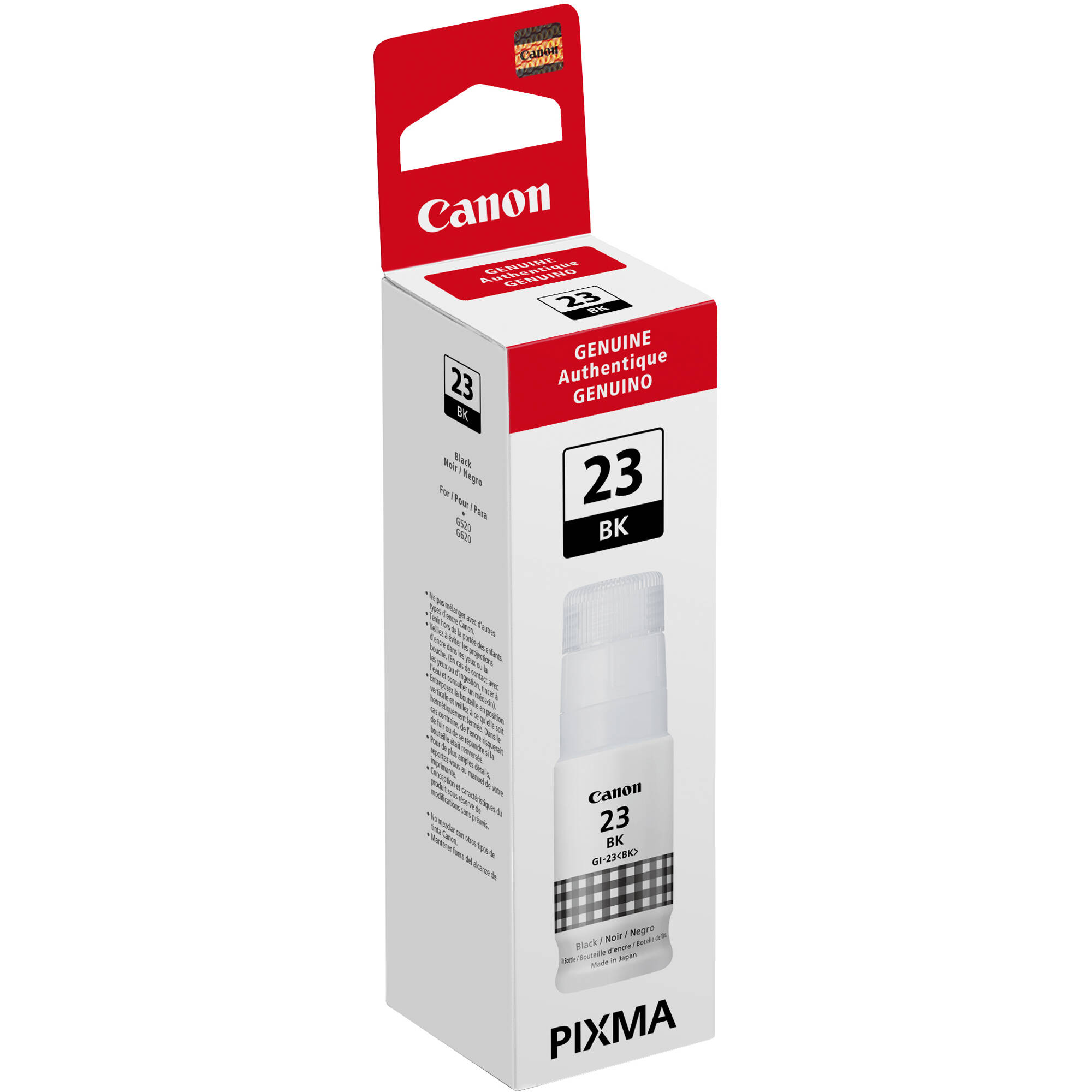 0a545c7366e724274ede652f2ebbfc73.jpg Canon GI-23 Black Ink for PIXMA G620 Printer - Imagen 1