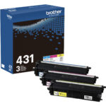 Kit de cartuchos de tóner de rendimiento estándar Brother TN431 de 4 colores - Imagen 3