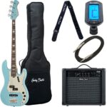 Harley Benton MV-4PJ Daphne Blue Set