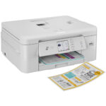 Brother MFC-J1800DW Print & Cut All-in-One Color Inkjet Printer with LC401XL2PKS High-Yield Black Ink Cartridges Kit - Imagen 4